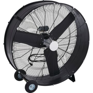 Denali Aire 2-Speed High Velocity Drum Fan (Black) 36 in.