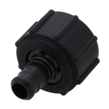 Manablock Poly Port Adptr 1/2"