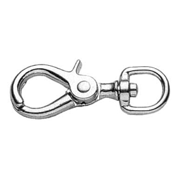 BARON Swivel Eye Trigger Snap Nickel