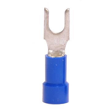 16-14 Vinyl-Insulated Blue Block Spade (10pk) #6