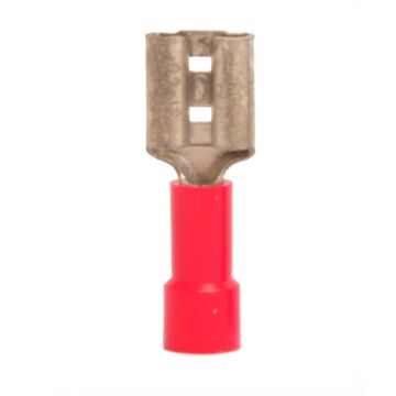 22-18 Vinyl-Insulated Female Disconnect Terminal (100pk) 1/4 in.