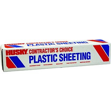 Husky 1-1/2 mil Painter's Sheeting (Clear) 12 x 200 ft
