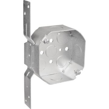Southwire Steel Bracket-Mount Electrical Octagon Box - 4 in. x 4 in.