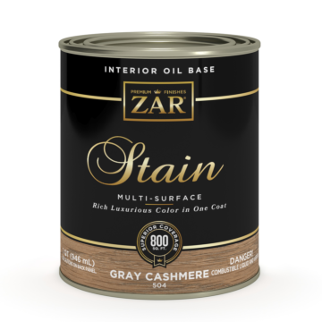 Interior Oil Base Stain (Gray Cashmere)