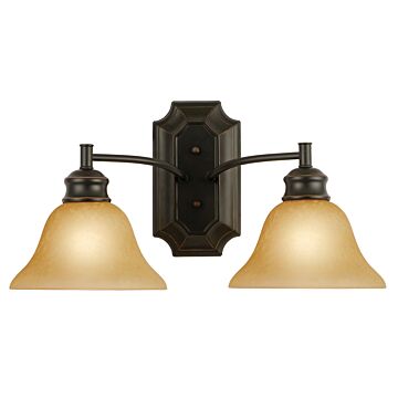 Design House Bristol 2 Lt Wall Mount ORB