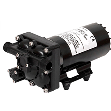 Shurflo 12V 5.3 GPM 90psi Electric Bypass Diaphragm Pump with 1/2" Female NPT Ports