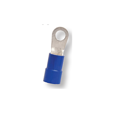 8 AWG Vinyl-Insulated Ring Terminal (10pk) 1/4 in.