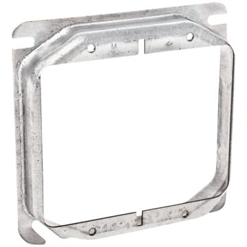 Southwire 2-Device Combination Square Raised Cover - 4 in. x 4 in.