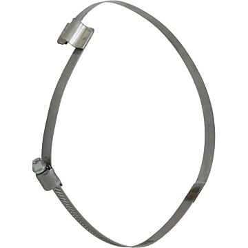 Flexaust 6 in 1 ft Length 5/16 in Leaf Vacuum Bridge Clamp