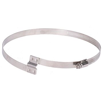 Flexaust 7 in 1 ft Length 5/16 in Leaf Vacuum Bridge Clamp