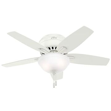 Hunter Fan Newsome 42" LP Wht