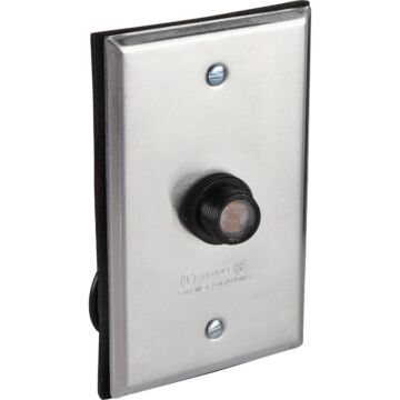 Do it Hard Wire Aluminum Photocell Lamp Control with Switch Plate