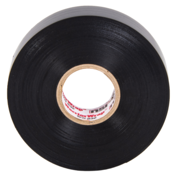 Heavy Duty Black Vinyl Electrical Tape, 8.5mil, 66ft Long