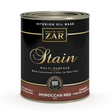 Interior Oil Base Stain (Moroccan Red)