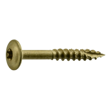 Saber Drive 1/4" x 2" T-30 Star Drive, Construction Lag, XL1500 Coating, Tan (Bulk Box 608 pc)