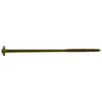 Saber Drive 5/16" x 8" T-30 Star Drive, Construction Lag, XL1500 Coating, Tan (Bulk Box 134 pc)
