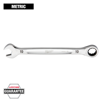 Milwaukee 19mm Metric Ratcheting Combination Wrench