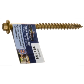 3/8" x  3-5/8" Hex Head, Ledger Board Screw, XL1500 Coating 