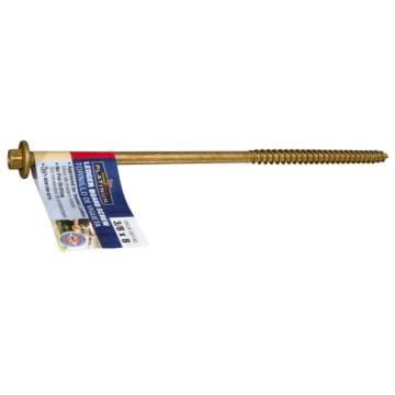 3/8" x  8" Hex Head, Ledger Board Screw, XL1500 Coating 