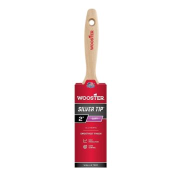 WOOSTER Silver Tip 2 in. Flat Sash Brush