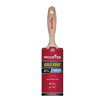 WOOSTER Gold Edge 2-1/2 in. Flat Sash Brush