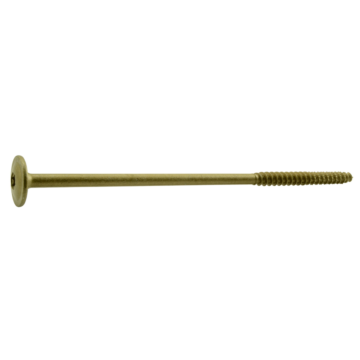 Saber Drive 3/8" x 8" T-30 Star Drive, Construction Lag, XL1500 Coating, Tan (Bulk Box 91 pc)