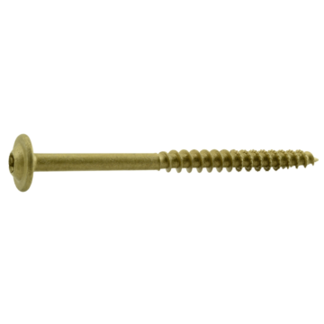 Saber Drive 5/16" x 4" T-30 Star Drive, Construction Lag, XL1500 Coating, Tan (Bulk Box 516 pc)