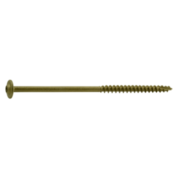 Saber Drive 5/16" x 6" T-30 Star Drive, Construction Lag, XL1500 Coating, Tan (Bulk Box 358 pc)