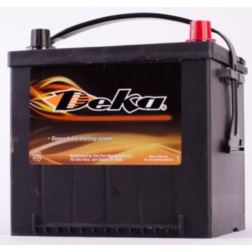 Deka Premium 540 CCA Generator/Automotive Battery 12V Top Post Right Positive
