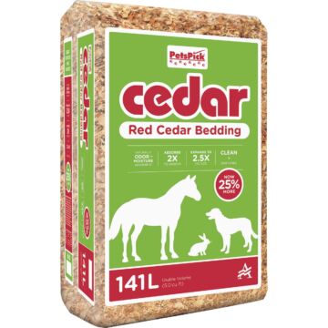 PetsPick 5.0 Cu. Ft. Red Cedar Pet Bedding