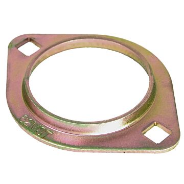 Manitou Manufacturing 13/16 in 7/8 in 15/16 in 1 in 2-51/64 in Steel 2-Hole Flangette