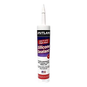 Rutland Silicone Hi-Heat Sealant (Red) 10.3 oz