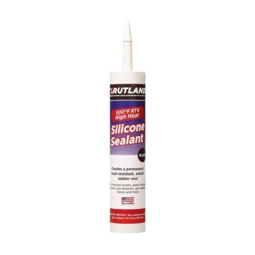 Rutland Silicone Hi-Heat Sealant (Black) 10.3 oz