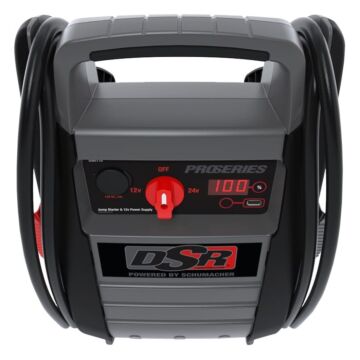 Schumacher Pro DSR115 Jump Starter, 12/24 VDC, 4400 A, AGM Battery