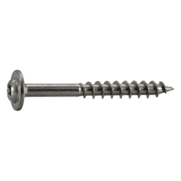 Saber Drive 5/16" x 2-1/2" T-30 Star Drive, Construction Lag, Stainless Steel (Bulk Box 30 pc)