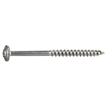 Saber Drive 5/16" x 4" T-30 Star Drive, Construction Lag, Stainless Steel (Bulk Box 30 pc)