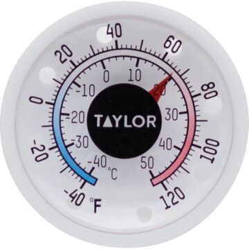 Taylor 1-3/4 In. Dia. Stick-on Thermometer