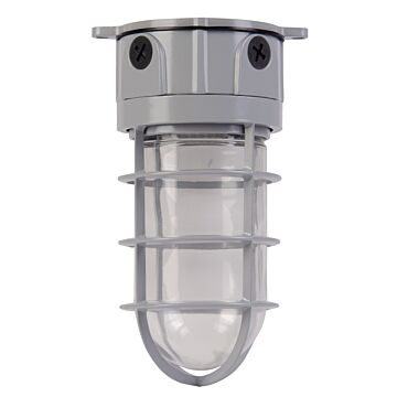 Cooper Lighting Solutions Vapor Proof Utility Light with Cage