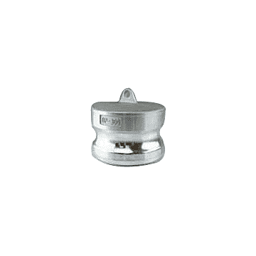 3 in Male Adopter Connection Type Aluminum Dust Plug