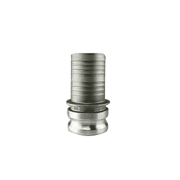 Jason Megadyne 3 in Male Coupler X Barb Connection Type Aluminum Type E Cam and Groove Coupling