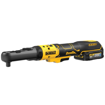 DEWALT 20V MAX* XR Brushless Cordless 3/8" & 1/2" Sealed Head Ratchet With  POWERSTACK