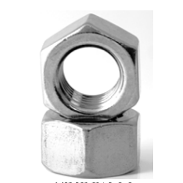 Hex Nut, Coarse Thread, 3/8-16, Stainless Steel A2 (18-8)