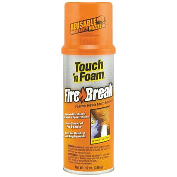 DAP FireBreak Flame Resistant Foam Sealant (Orange) 12 oz