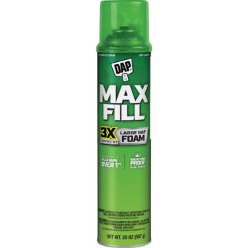DAP Max Fill Triple Expanding Foam Sealant - 20 oz
