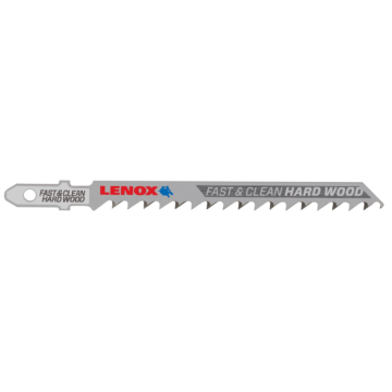 LENOX T-Shank Clean Wood Cutting Jig Saw Blade, 4" X 5/16" 6 Tpi, 5 Pack