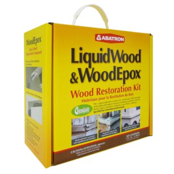 ABATRON Abosolv WR4QKR Wood Restoration Kit, 4 qt Box