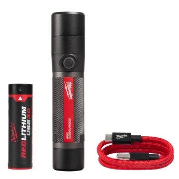 USB Rechargeable 800L Compact Flashlight