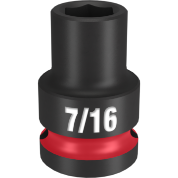 Milwaukee SHOCKWAVE™ Impact Duty 1/2" Drive 7/16" Standard 6 Point Socket