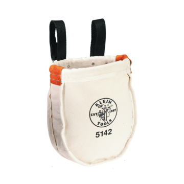 Klein Tools Tool Bag, Canvas Utility Bag, Loop Connection, 9 x 8 x 10-Inch