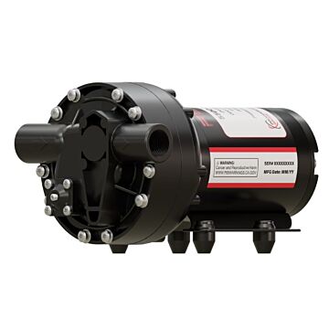 Remco 12V 5.3 GPM 60psi Electric Bypass Diaphragm Pump with 1/2" Female NPT Ports